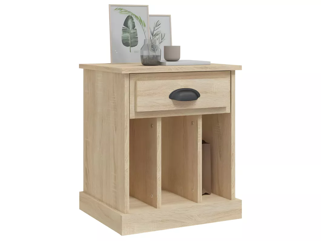 Kauf Unique Nachttische 2 Stk. Sonoma-Eiche 43x36x50 cm Nur für heute
