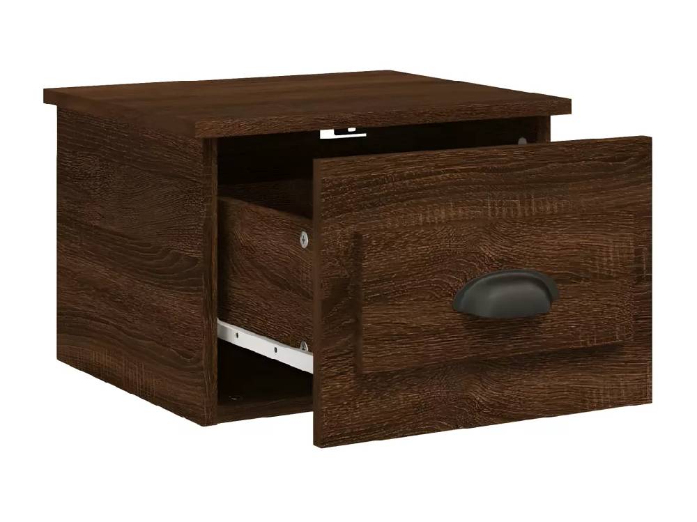 Kauf Unique Wand-Nachttische 2 Stk. Braun Eichen-Optik 41,5x36x28 cm Sonderangebot der Fabrik