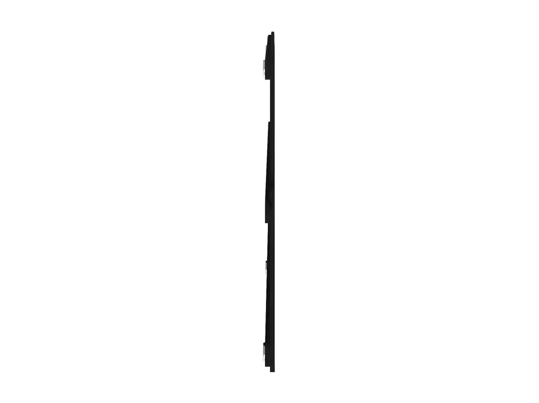 Kauf Unique Wand-Kopfteil Schwarz 204x3x90 cm Massivholz Kiefer Discount Store für neue Produkte