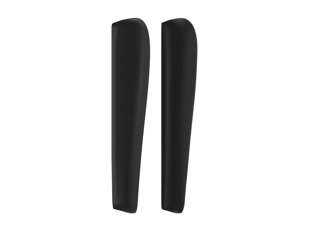 Kauf Unique Kopfteil mit Ohren Schwarz 93x23x118/128 cm Kunstleder Super Rabatt