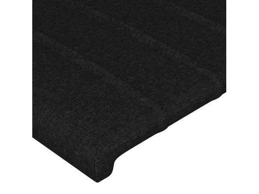 Kauf Unique Kopfteile 2 Stk. Schwarz 90x5x78/88 cm Stoff 50% Rabatt für begrenzte Zeit