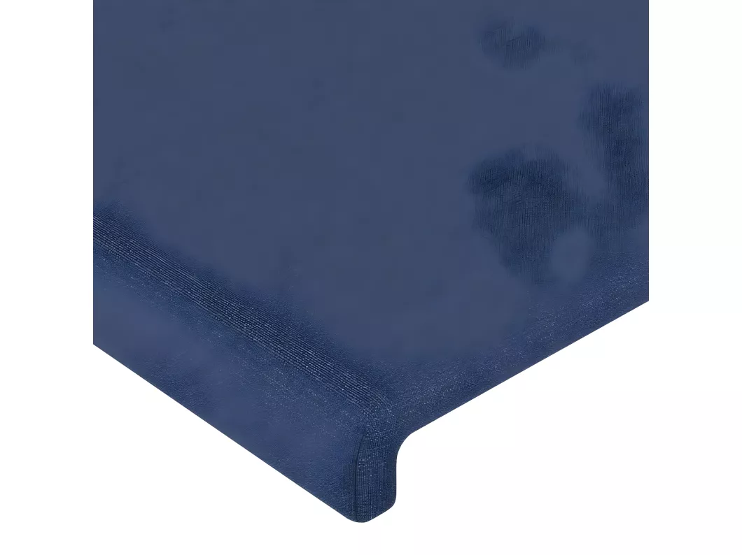 Kauf Unique Kopfteil Blau 100x5x78/88 cm Stoff Online