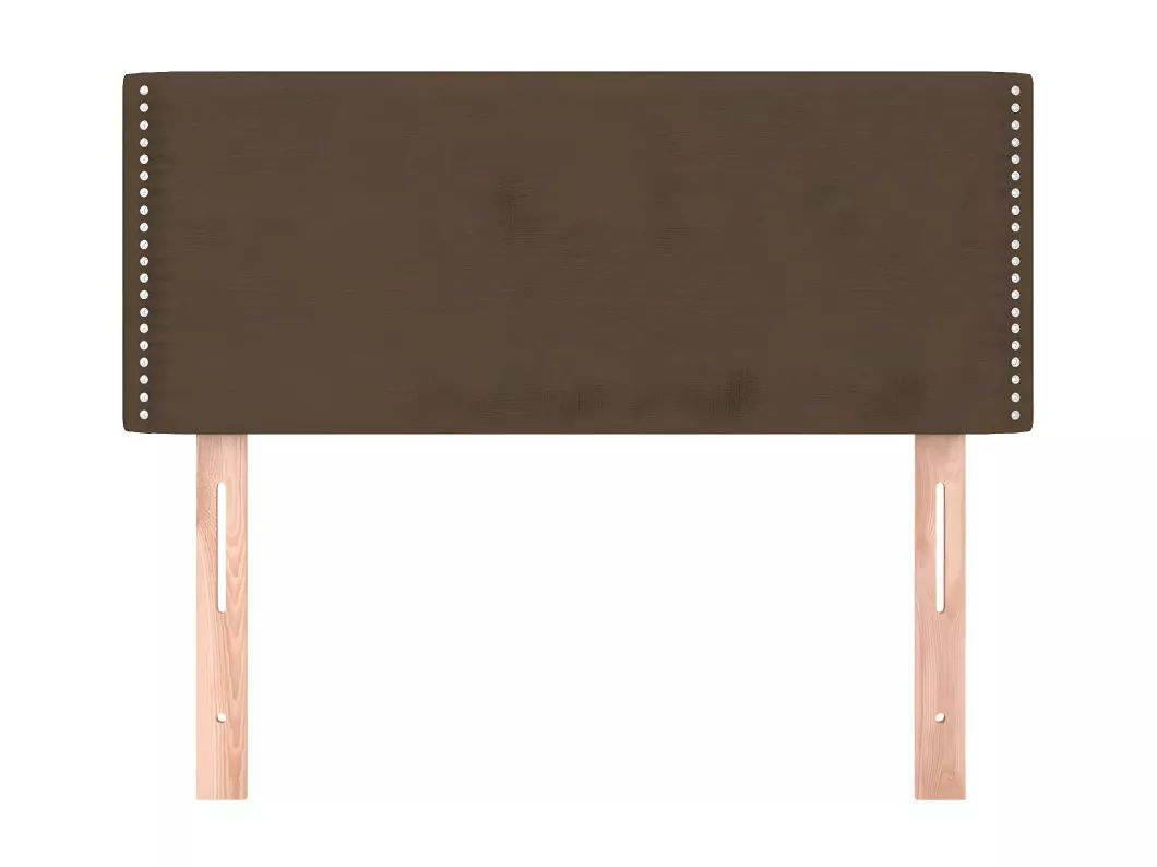 Kauf Unique Kopfteil Dunkelbraun 90x5x78/88 cm Stoff Kostenloser Versand