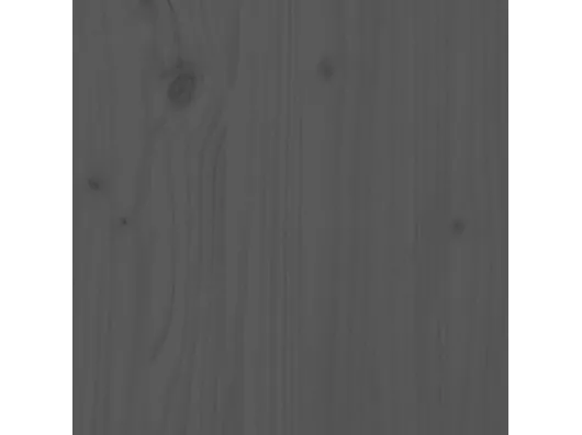 Kauf Unique Kopfteil Grau 205,5x4x100 cm Massivholz Kiefer Online Shopping