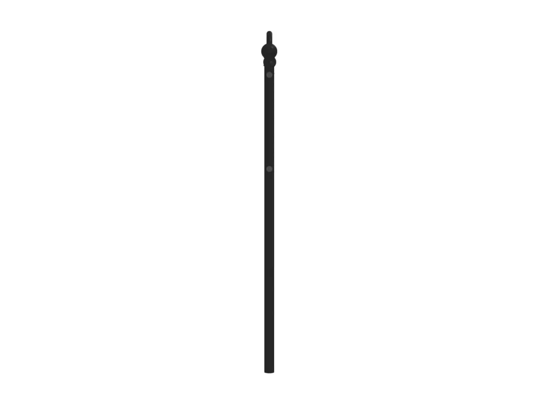Kauf Unique Kopfteil Metall Schwarz 80 cm Exklusivangebot
