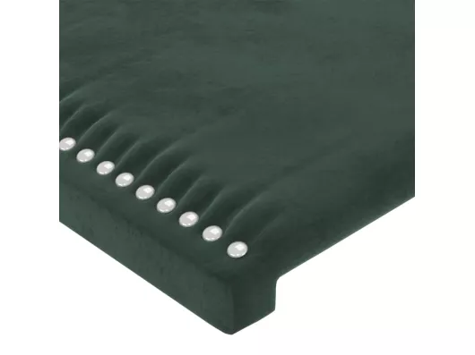 Kauf Unique Kopfteile 2 Stk. Dunkelgrün 100x5x78/88 cm Samt Osterangebot