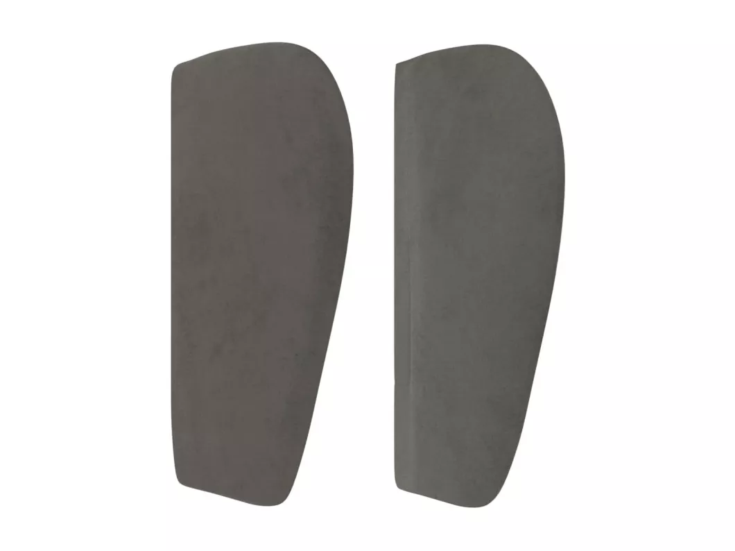 Kauf Unique Kopfteil mit Ohren Dunkelgrau 83x23x78/88 cm Samt Neuheiten