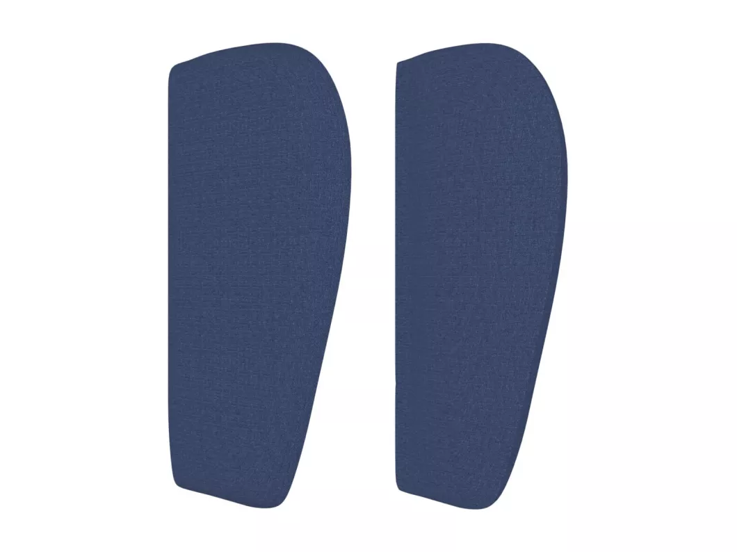 Kauf Unique Kopfteil mit Ohren Blau 83x23x78/88 cm Stoff Wochenangebot