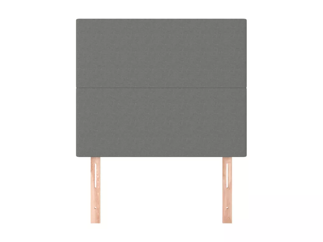 Kauf Unique Kopfteile 2 Stk. Dunkelgrau 90x5x78/88 cm Stoff Begrenzte Freigabe