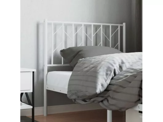 Kauf Unique Kopfteil Metall Weiß 90 cm JETZT KAUFEN