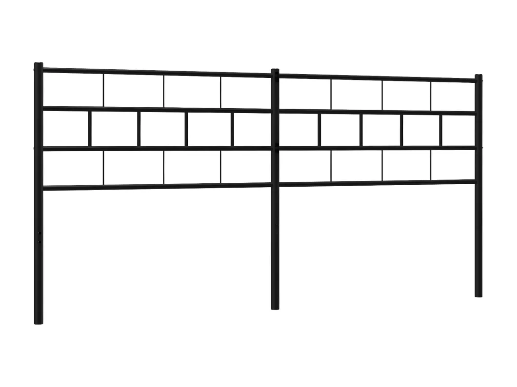 Kauf Unique Kopfteil Metall Schwarz 160 cm Bis zu 50% Rabatt