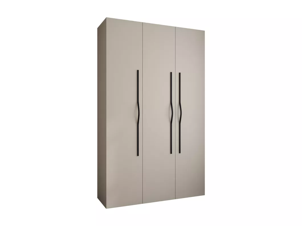 Kauf Unique Drehtürenschrank Como 2 245,5/150/40 3-türig (Kaschmir/Schwarz)