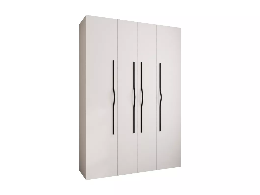Kauf Unique Drehtürenschrank Como 2 245,5/170/50 4-türig (Weiß/Schwarz)
