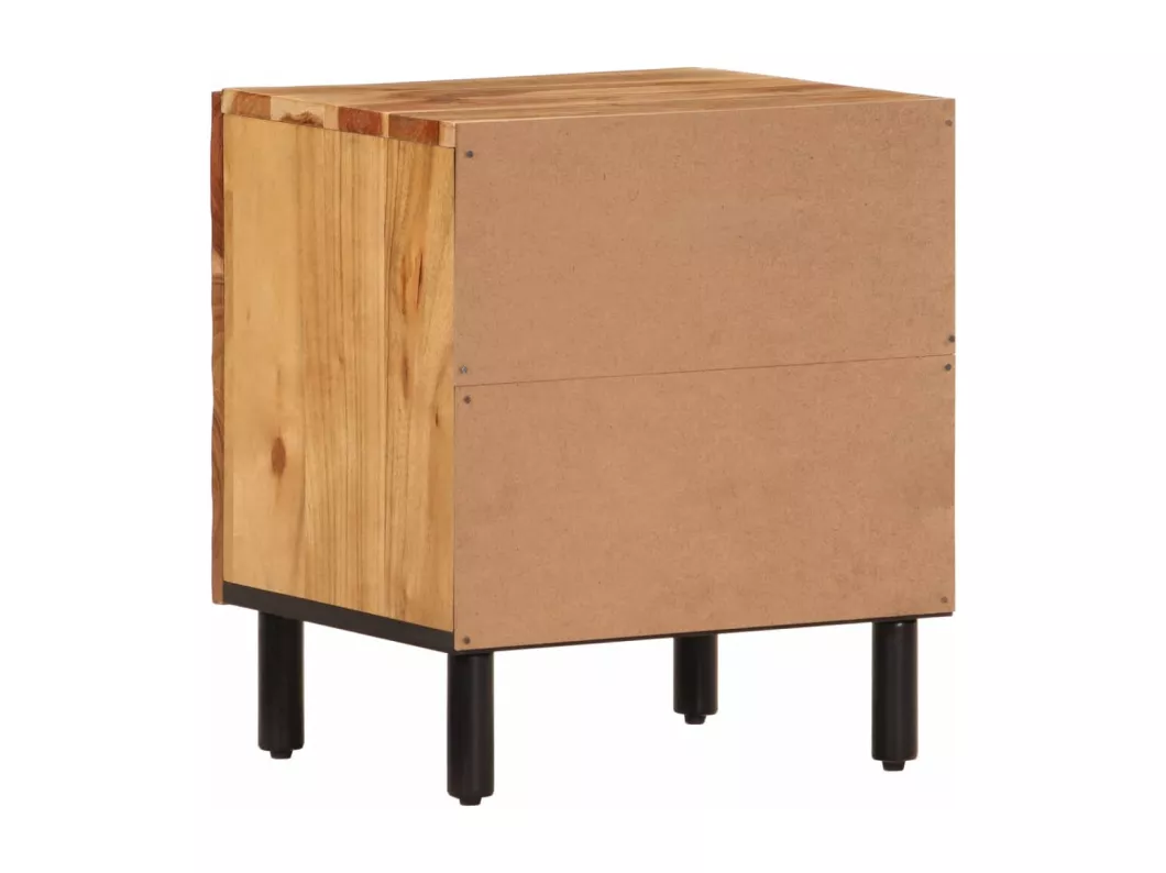 Kauf Unique Nachttisch 40x33x46 cm Massivholz Akazie Kostenloser Versand