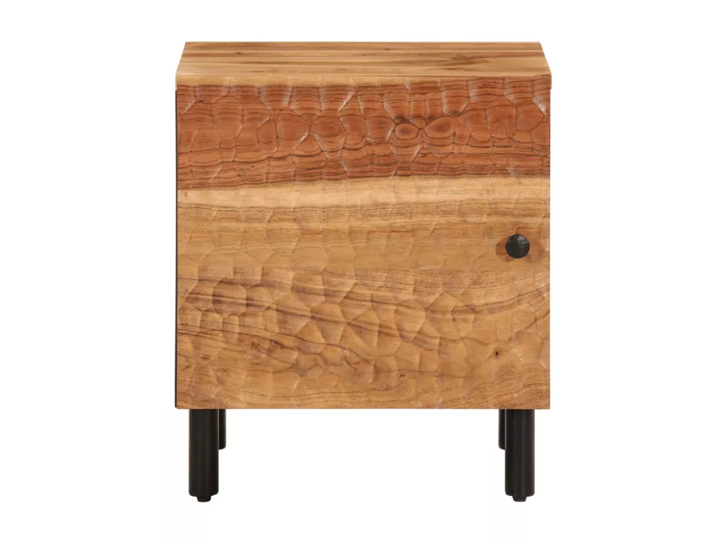 Kauf Unique Nachttisch 40x33x46 cm Massivholz Akazie Kostenloser Versand