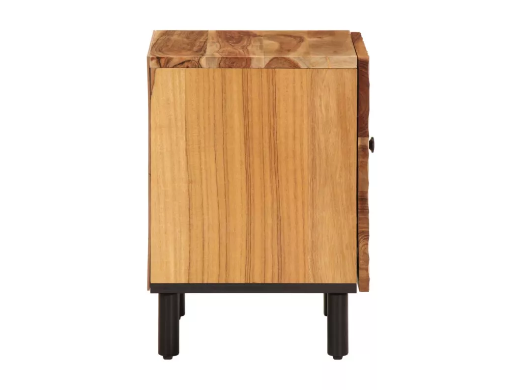 Kauf Unique Nachttisch 40x33x46 cm Massivholz Akazie Kostenloser Versand