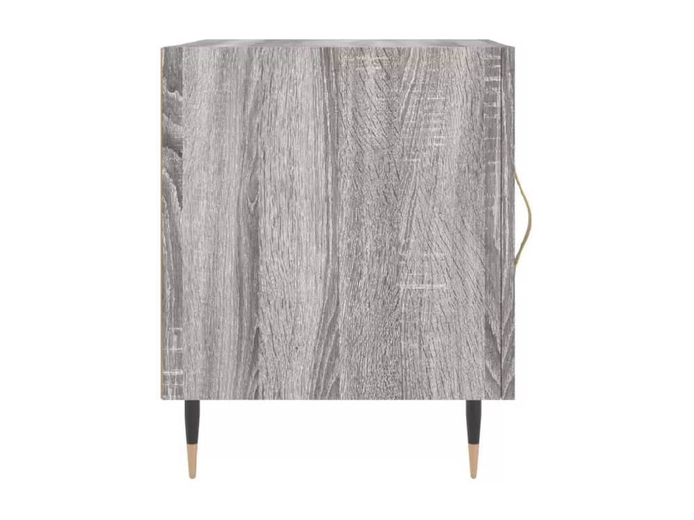 Kauf Unique Nachttische 2 Stk. Grau Sonoma 40x40x50 cm Holzwerkstoff Flash Sale