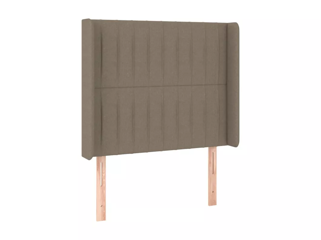 Kauf Unique LED Kopfteil Taupe 103x16x118/128 cm Stoff Muttertagsangebot