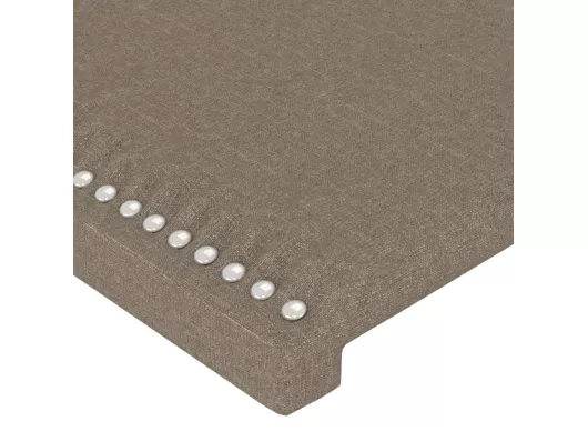 Kauf Unique Kopfteile 2 Stk. Taupe 100x5x78/88 cm Stoff Online Outlet