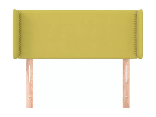 Kauf Unique Kopfteil mit Ohren Grün 83x16x78/88 cm Stoff Zeitlich begrenztes Angebot