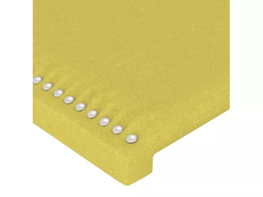 Kauf Unique Kopfteil mit Ohren Grün 83x16x78/88 cm Stoff Zeitlich begrenztes Angebot