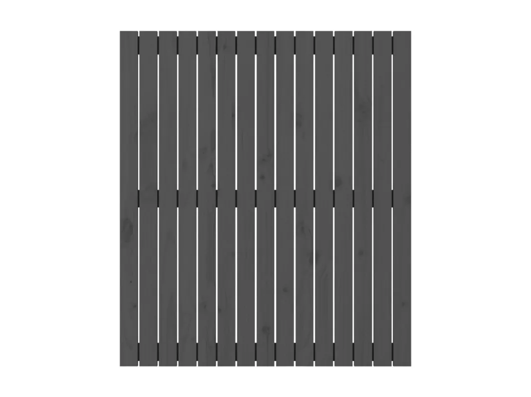 Kauf Unique Wand-Kopfteil Grau 95,5x3x110 cm Massivholz Kiefer Bestseller