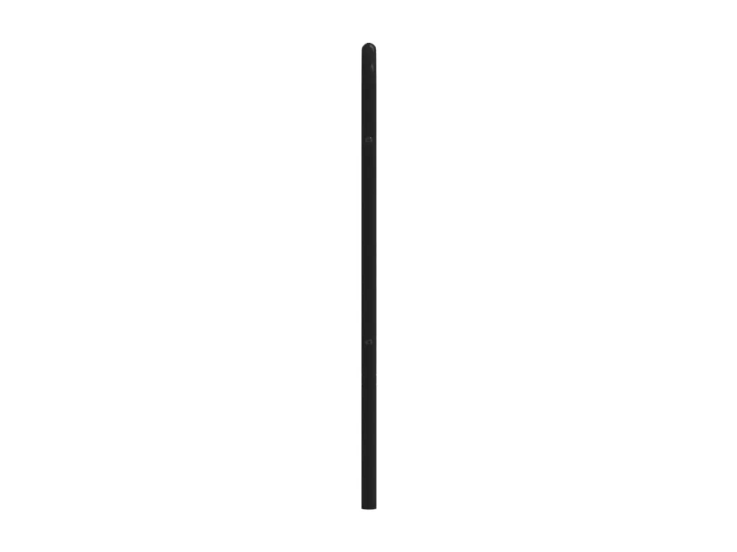 Kauf Unique Kopfteil Metall Schwarz 120 cm Super Sparpreis