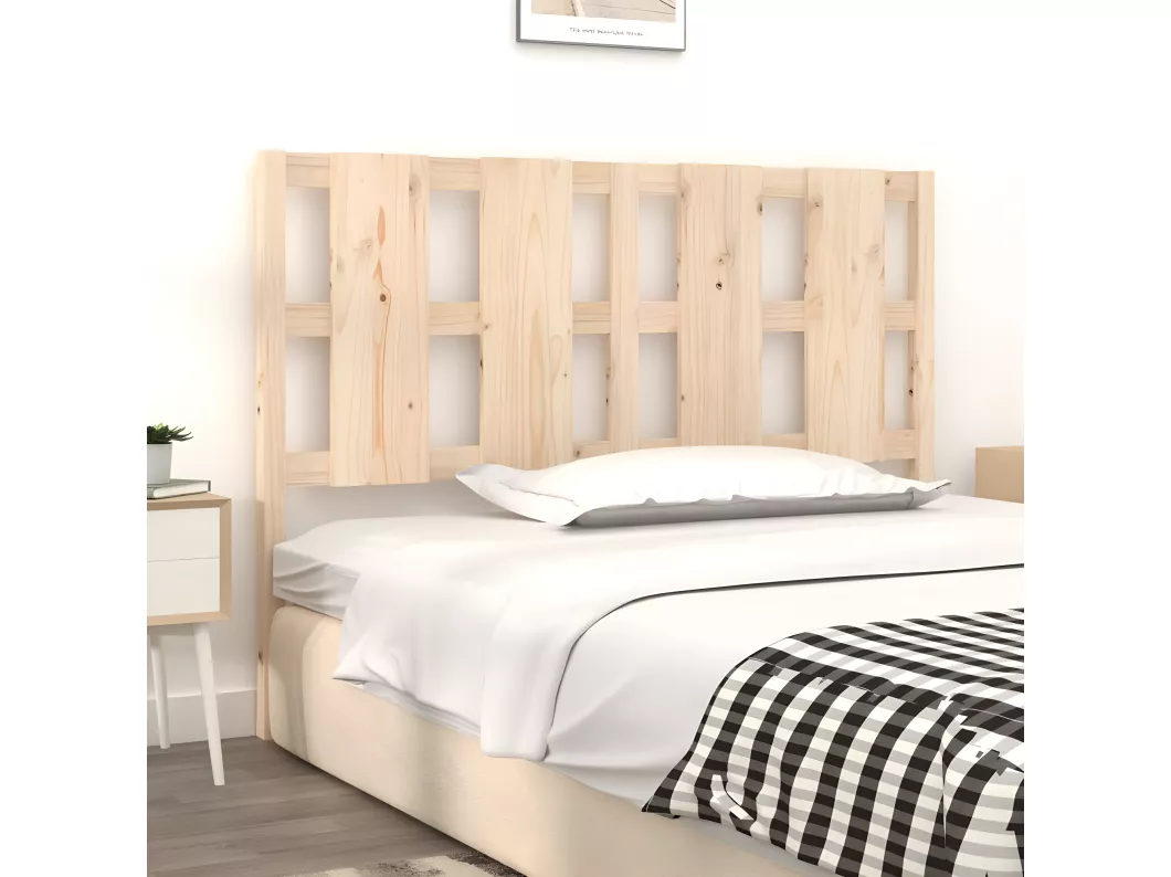 Kauf Unique Bett-Kopfteil 140,5x4x100 cm Massivholz Kiefer Zeitbegrenzte Promotion