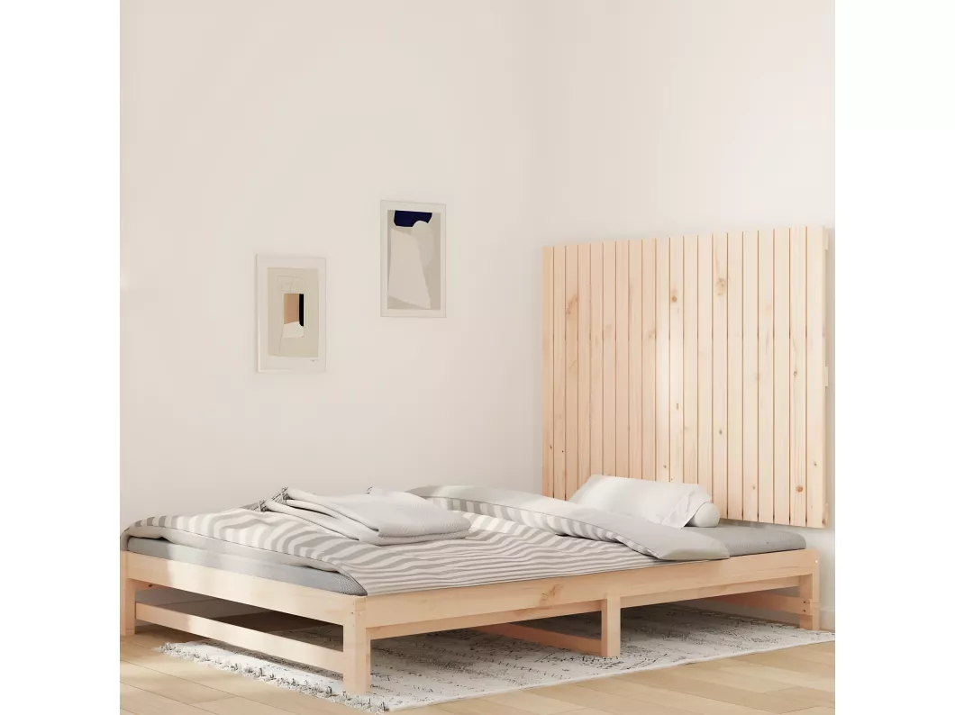 Kauf Unique Wand-Kopfteil 127,5x3x90 cm Massivholz Kiefer