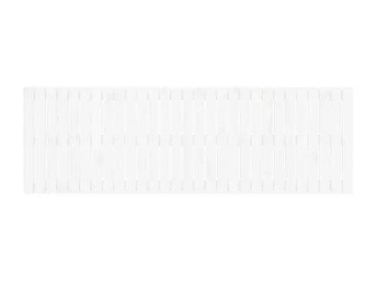 Kauf Unique Wand-Kopfteil Weiß 185x3x60 cm Massivholz Kiefer 50% Rabatt mit kostenlosem Versand