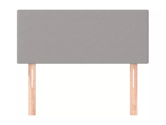 Kauf Unique Kopfteil Hellgrau 90x5x78/88 cm Stoff zollfrei