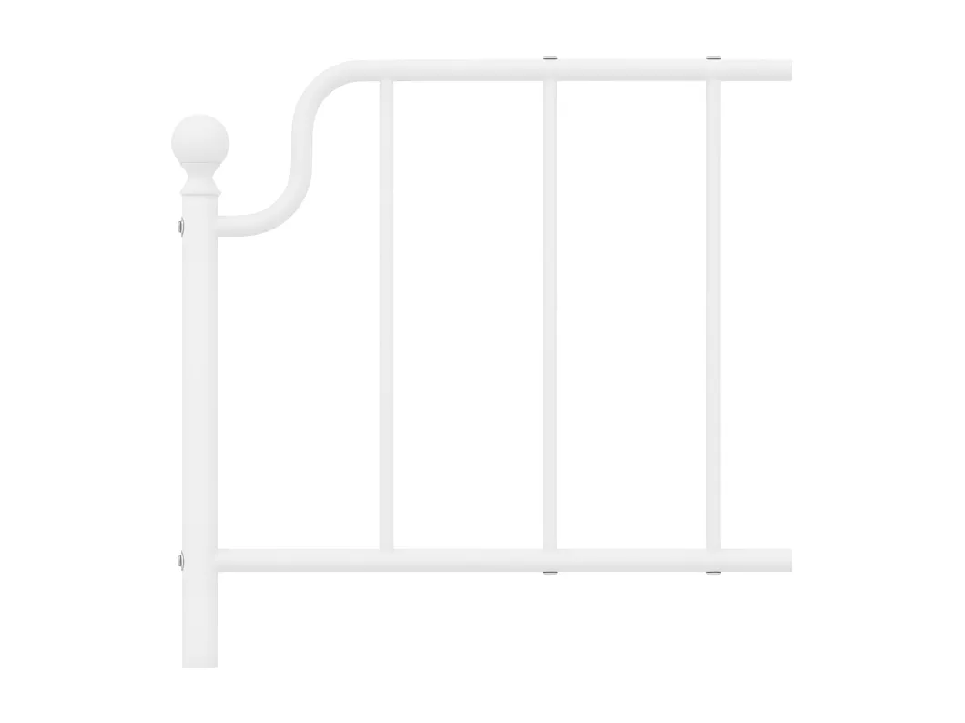 Kauf Unique Kopfteil Metall Weiß 150 cm Angebote