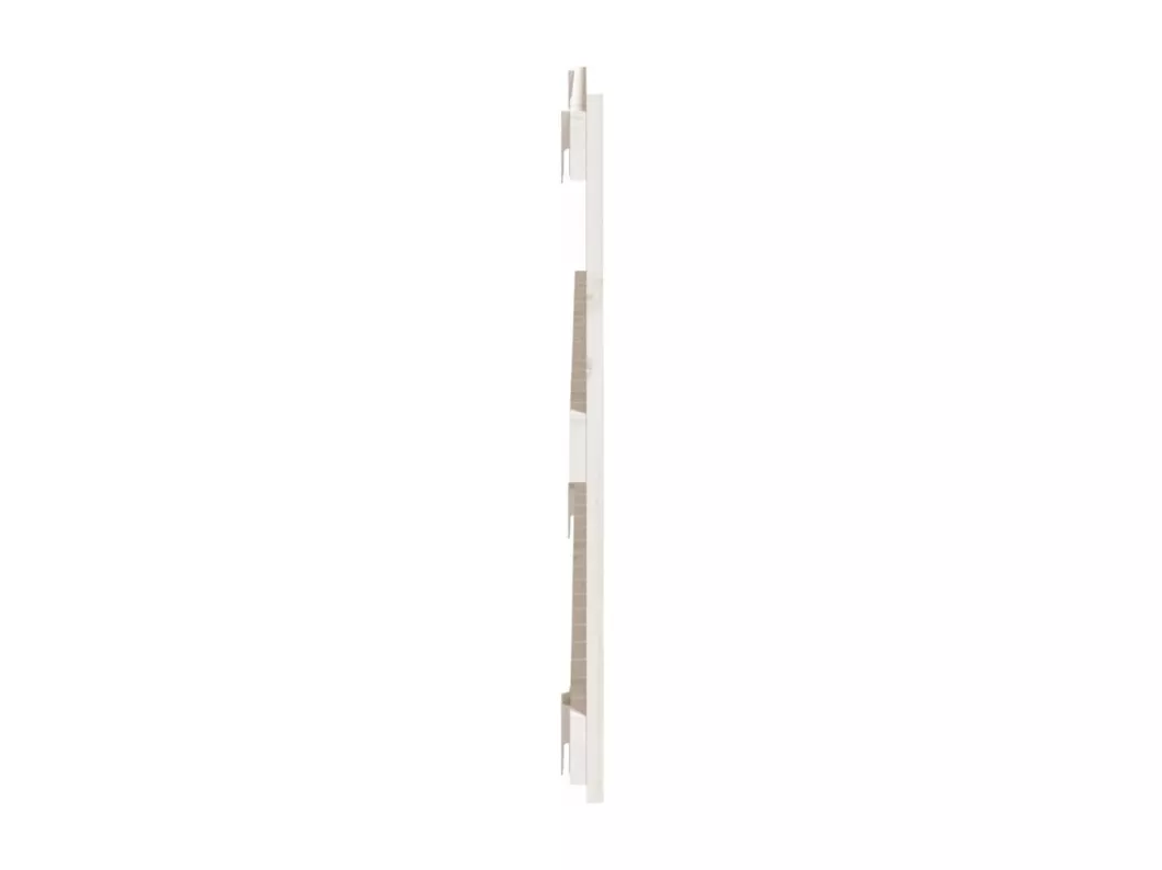 Kauf Unique Wand-Kopfteil Weiß 108x3x60 cm Massivholz Kiefer Günstiger Verkauf