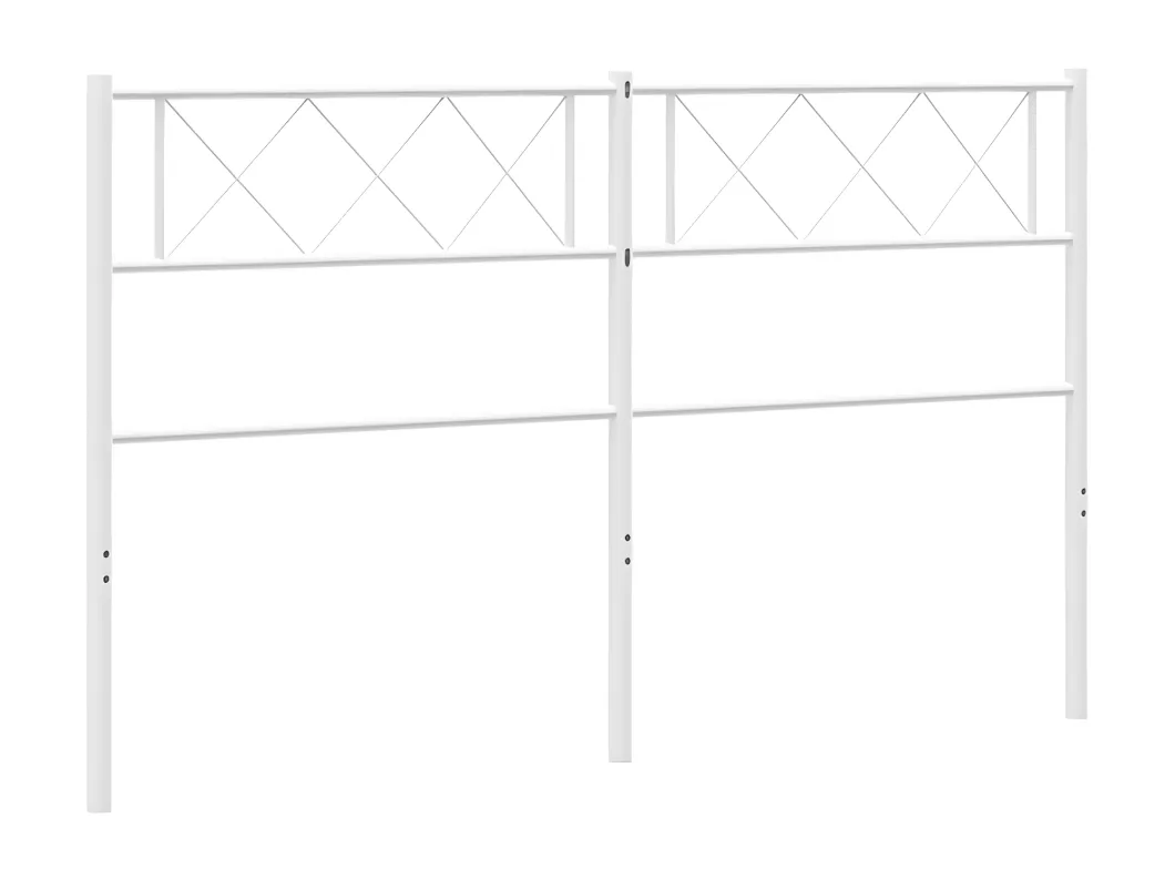 Kauf Unique Kopfteil Metall Weiß 150 cm Blitzverkäufe