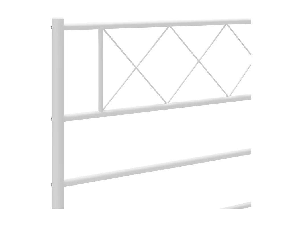 Kauf Unique Kopfteil Metall Weiß 150 cm Blitzverkäufe