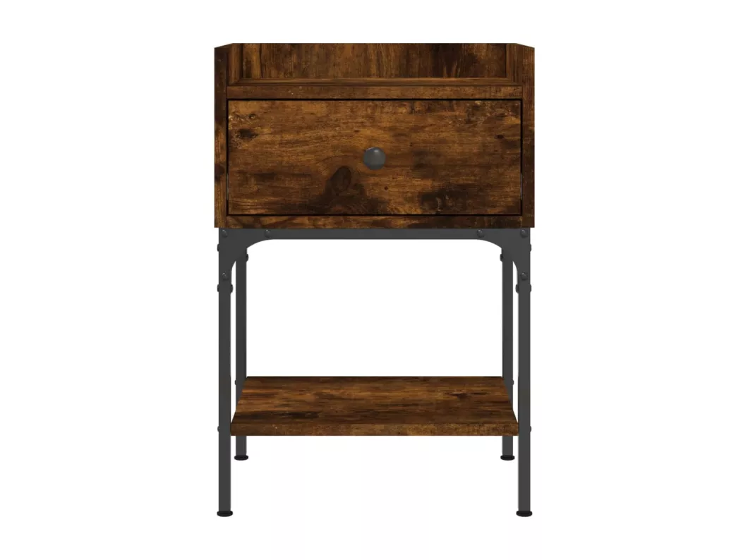 Kauf Unique Nachttisch Räuchereiche 40,5x31x60 cm Holzwerkstoff Valentinstagsangebot