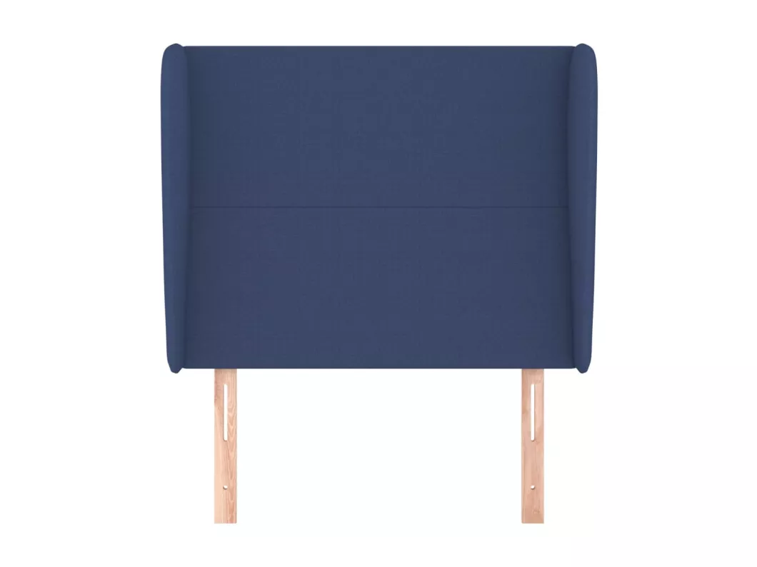 Kauf Unique Kopfteil mit Ohren Blau 93x23x118/128 cm Stoff Letzter Tag