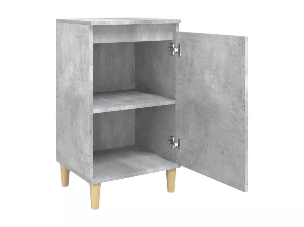 Kauf Unique Nachttische 2 Stk. Betongrau 40x35x70 cm Holzwerkstoff Rabatte dieses Monats