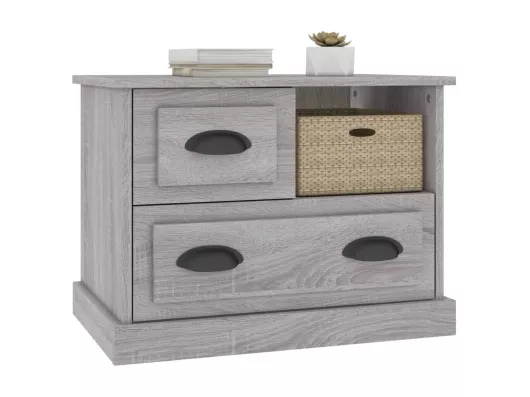 Kauf Unique Nachttisch Grau Sonoma 60x39x45 cm Fabrikverkauf