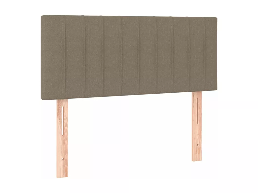 Kauf Unique LED Kopfteil Taupe 80x5x78/88 cm Stoff Black Friday