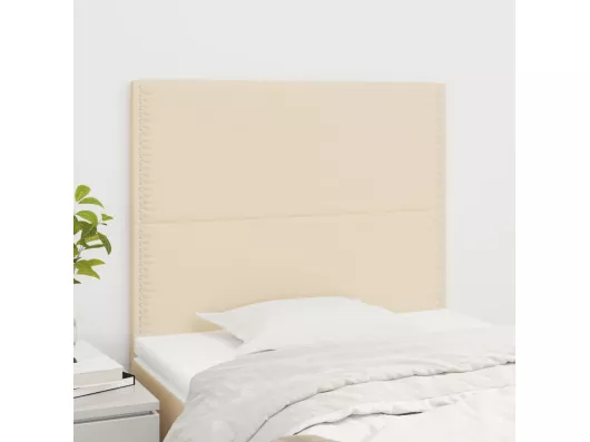 Kauf Unique Kopfteile 2 Stk. Creme 90x5x78/88 cm Stoff