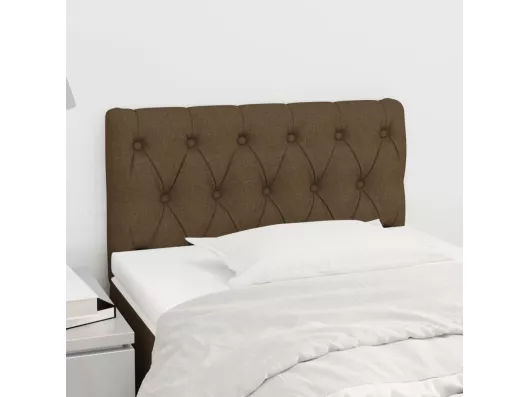 Kauf Unique Kopfteil Dunkelbraun 80x7x78/88 cm Stoff