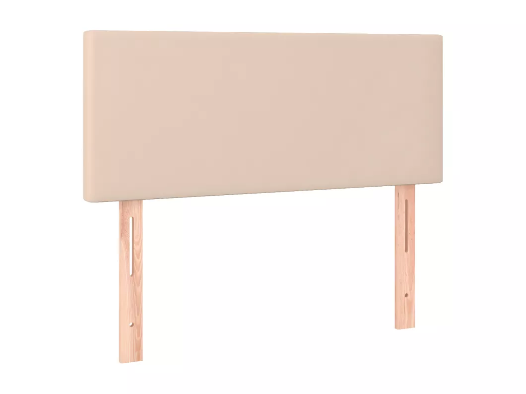 Kauf Unique LED Kopfteil Cappuccino-Braun 90x5x78/88 cm Kunstleder Valentinstagsangebot