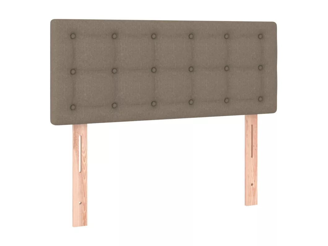 Kauf Unique LED Kopfteil Taupe 80x5x78/88 cm Stoff Lagerräumung