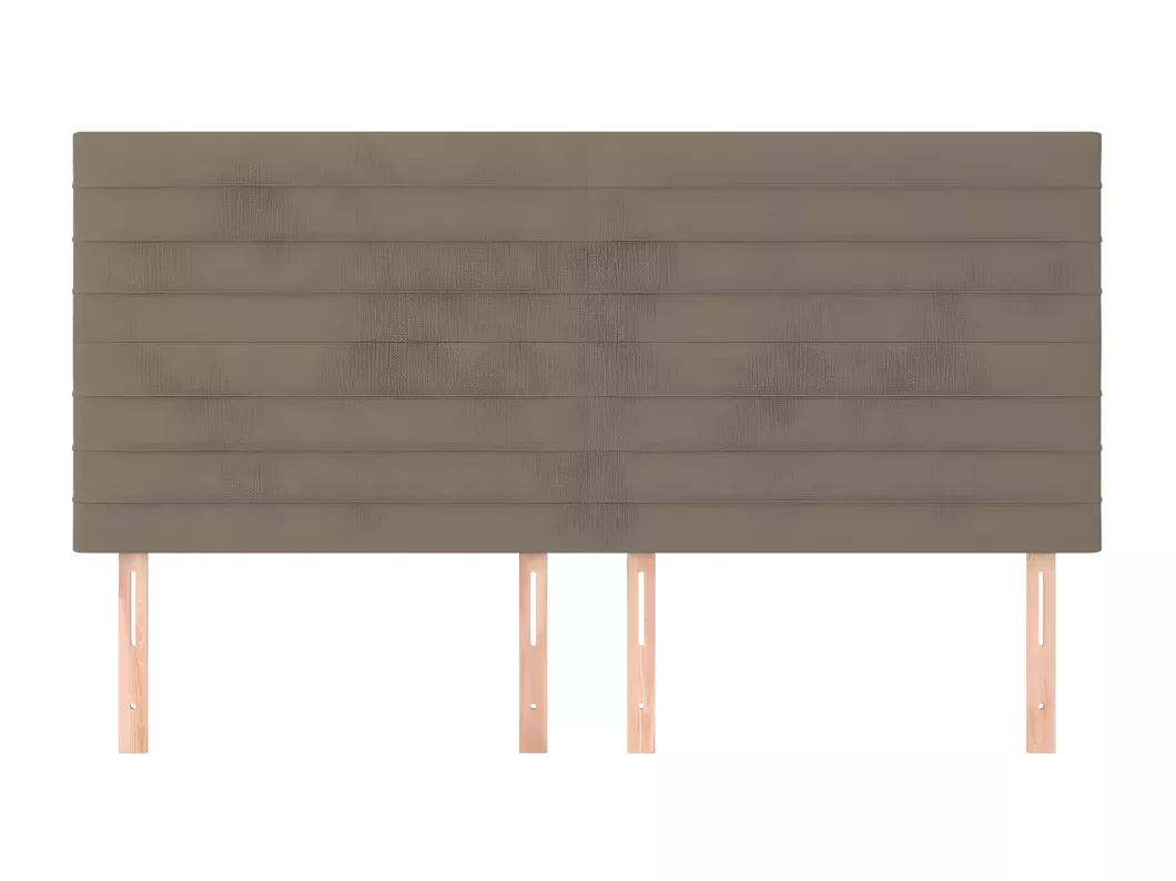 Kauf Unique Kopfteile 4 Stk. Taupe 100x5x78/88 cm Stoff Zeitlich begrenztes Angebot