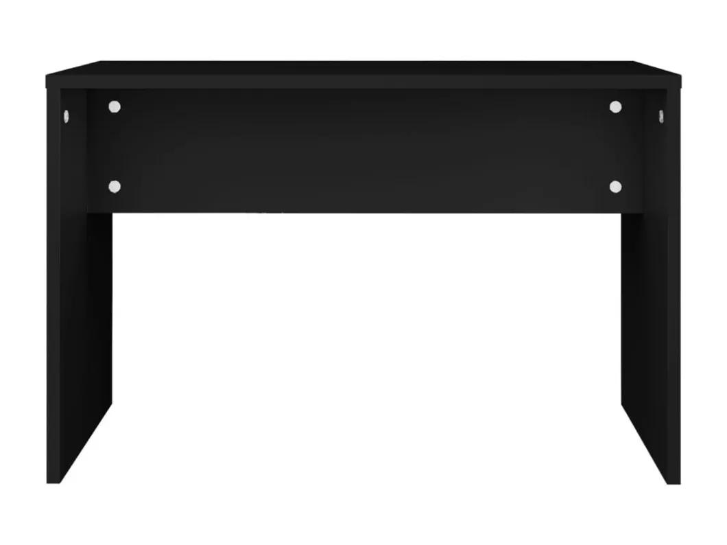 Kauf Unique Schminktisch-Set Schwarz 74,5 x 40 x 141 cm Bestseller