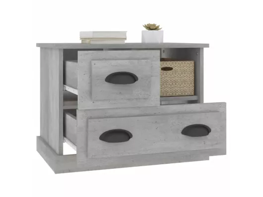Kauf Unique Nachttisch Betongrau 60x39x45 cm Begrenzt auf 3 Tage