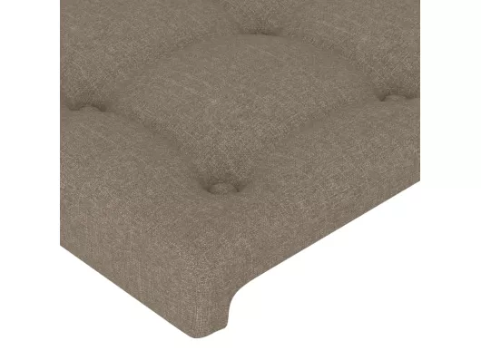 Kauf Unique Kopfteil Taupe 90x5x78/88 cm Stoff 50% Rabatt für begrenzte Zeit