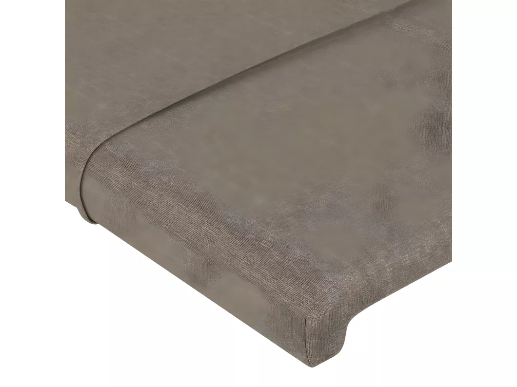 Kauf Unique Kopfteil Taupe 80x5x78/88 cm Stoff Online