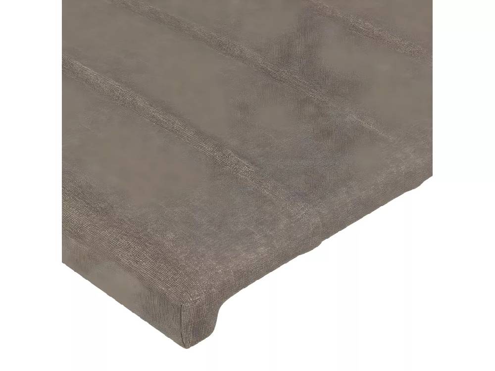 Kauf Unique Kopfteile 2 Stk. Taupe 100x5x78/88 cm Stoff Outlet